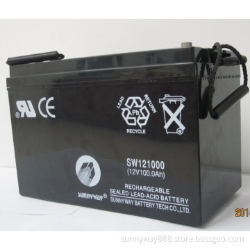 12V 60 Amphour AGM Storage Battery for Power Plant